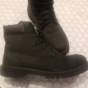 Mens Timberland premium 6 inch waterproof in black